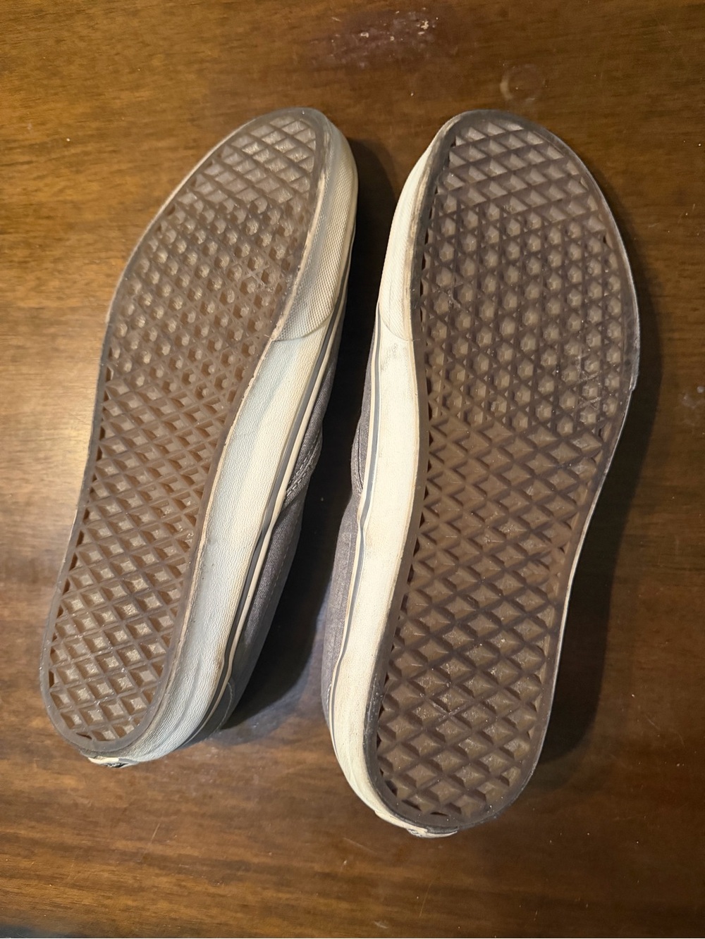 Vans Slip-On Canvas Loafers in Gray size 11.5 - Picture 11 of 14